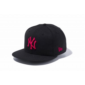 ニューエラ NEW ERA 9FIFTY ニューヨーク・ヤンキース ブラック ストロベリー 13562092