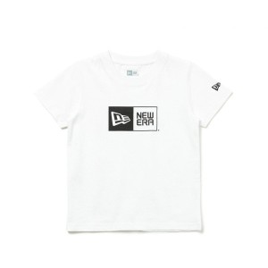 ニューエラ NEW ERA Child 半袖 コットン Tシャツ Box Logo ホワイト キッズ 14111870