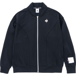 ルコック Le coq sportif レディース ヘランカ防風ツイルジャージ フルジップジャケット マルチスポーツ QMWWJF11-NV レディース