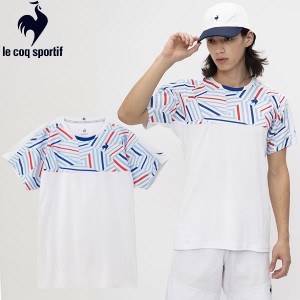 le coq sportif ルコック クーリング サンスクリーン エールフォルム ゲームシャツ テニス QTMXJA02-WH 半袖