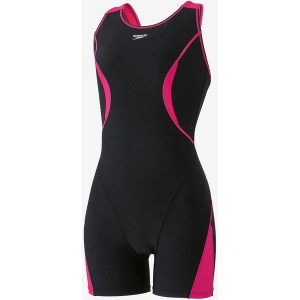 Speedo スピード レディース 水着 オールインワン Feel Up Loosen Half Kneeskin 水泳 水着 SFW12354-KP レディース