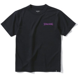 SPALDING スポルディング ジュニアTシャツ エンブレム バスケット Tシャツ SJT23056-1000 ジュニア ボーイズ