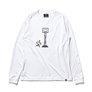 SPALDING スポルディング バスケット ロングスリーブTシャツ 長袖 ピクトグラム SMT22139-WH