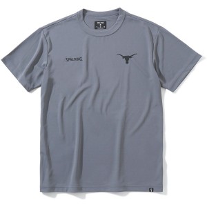 SPALDING スポルディング Tシャツ テキサス ホーン プリント バスケット Tシャツ SMT23042TX-2600
