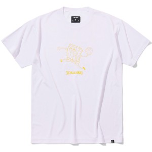 SPALDING スポルディング Tシャツ スポンジ・ボブ MFTG バスケットボール 半袖Tシャツ SMT24038S-2000