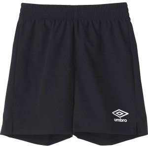 UMBRO アンブロ ジュニアストレッチウーブンパンツ サッカー UAS6400JP-BLK ジュニア ボーイズ ハーフパンツ