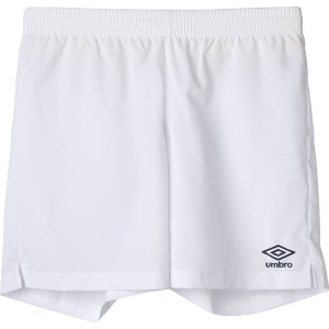 UMBRO アンブロ ストレッチウーブンパンツ サッカー UAS6400P-WHT ハーフパンツ