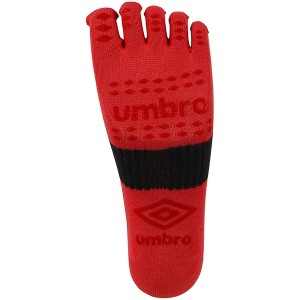 アンブロ UMBRO 五本指ミドルソックス サッカー ソックス UAS8422-MRED 靴下