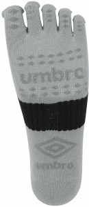 UMBRO アンブロ 男女兼用・ジュニア サッカー・フットサルソックス FG5フィンガーミドルソックス UAS8622-SLV