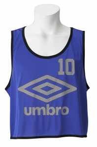 アンブロ UMBRO スポーツウェア ストロングビブス10Pブルー メンズ