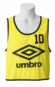 アンブロ UMBRO スポーツウェア ストロングビブス10PFイエロ メンズ