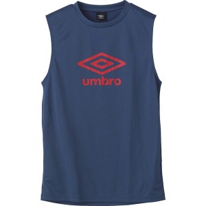 UMBRO アンブロ ノースリーブプラシャツ サッカー Tシャツ UUUXJA66-DKDM