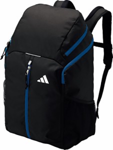 adidas アディダス ボール用デイパック 32L 黒色×青色 サッカー バッグ ADP41BKB