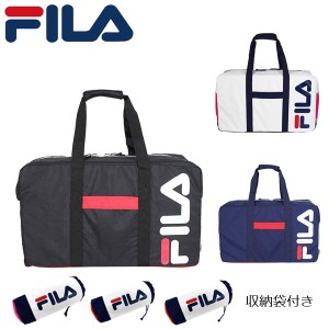 FILA フィラ ACCESSORY 収納ボストンバッグ トラベルバッグ 大容量 軽量 修学旅行 旅行 バッグ FL-0016