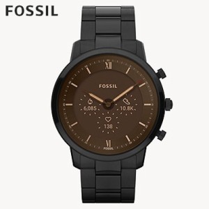 フォッシル FOSSIL 腕時計 Neutra ブラックステンレススチール ジェネレーション6 ハイブリッドスマートウォッチ FTW7071 メンズ 正規品