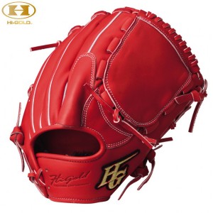 ハイゴールド Hi-GOLD 軟式2023モデル KKG-5101 投手用 レッドオレンジ 心極KKG5101 野球 ベースボール軟式グラブ グローブ 右投げ