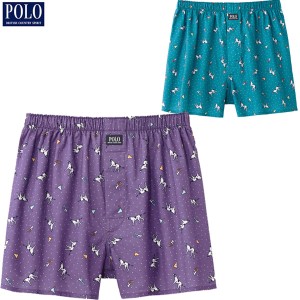 POLO ポロ プリントトランクス PBM823 メンズ 下着 アンダーウエア