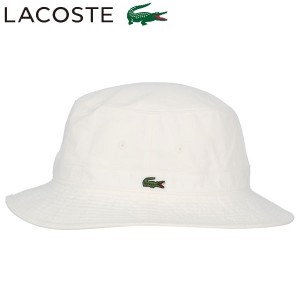LACOSTE ラコステ ベーシックサハリ ハット 帽子 メンズ RK3981J99-001
