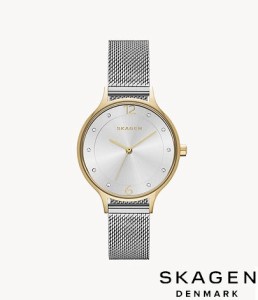 スカーゲン SKAGEN 腕時計 Anita Lille ツートーンスチールメッシュウォッチ SKW2340 レディース 北欧 正規品