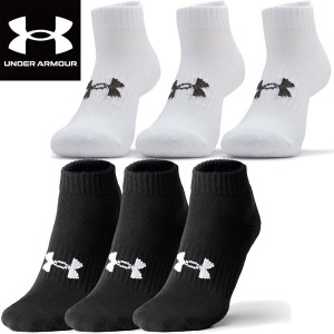 アンダーアーマー UNDER ARMOUR UAコア ローカット ソックス 3足セット トレーニング UNISEX 1361574 靴下 ソックス 3足セット