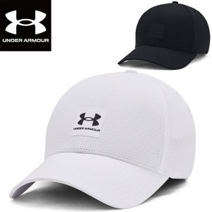 アンダーアーマー UNDER ARMOUR UAアイソチル アーマーベント ストレート キャップ トレーニング 帽子 1383438 メンズ