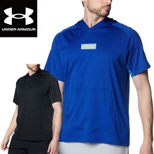 アンダーアーマー UNDER ARMOUR UAテック ショートスリーブ フーディー 半袖 野球 メンズ 1384741