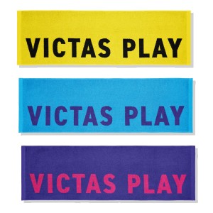 VICTAS ヴィクタス バイカラーテキストロゴスポーツタオル メンズ レディース 692201