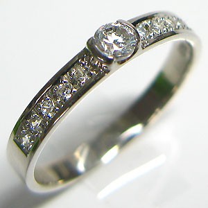 結婚指輪・ダイヤモンド・リング・マリッジリング・K10
