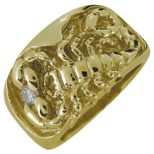 メンズ・リング・ゴールド・18金・指輪・ダイヤモンド・K18・サソリ・蠍・スコーピオン