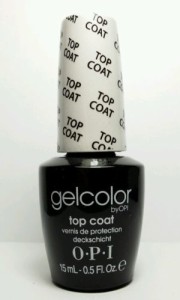 送料無料　新品　ＯＰＩ　オーピーアイ　gelcolor by OPI 　GC030　ジェルカラー　トップコート topcoat 15ml　ＬＥＤ対応　ジェルネイル