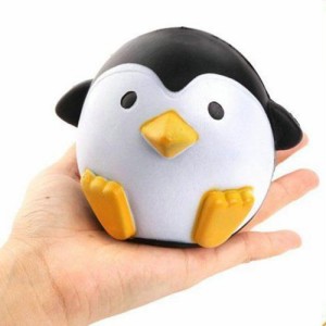 新品　送料無料　スクイーズ　ペンギン　香り付き　低反発　ぬいぐるみ　おもちゃ　動物　かわいい　ストレス解消