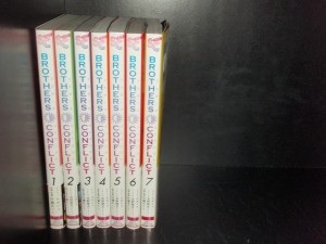 送料無料●BROTHERS CONFLICT ブラザーズコンフリクト　1-7巻　ブラザーコンフリクト●中古コミック　漫画　マンガ　全巻セット