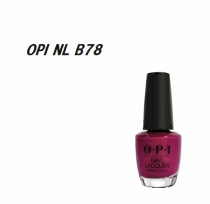 OPI オーピーアイ Miami Beet NL B78 15ml ネイルラッカー ネイリスト セルフネイル マニキュア カラー ネイルカラー ネイルポリッシュ 