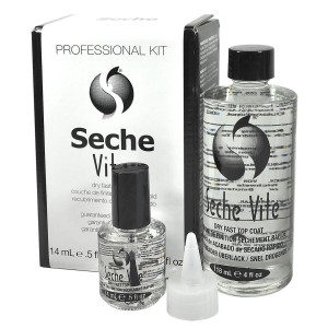 新品 送料無料 計132ml 箱痛み Seche Vite Professional Kit プロフェッショナル キット セシェ ヴィート 超速乾性 トップコート 14ml+11