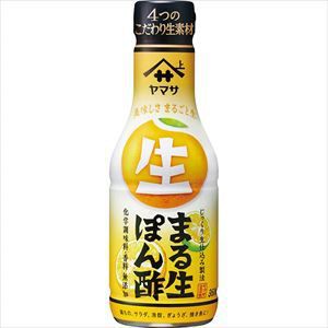 ヤマサ醤油 まる生ぽん酢 360ml×6入