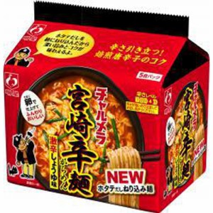 明星食品 チャルメラ 宮崎辛麺 5食×6入