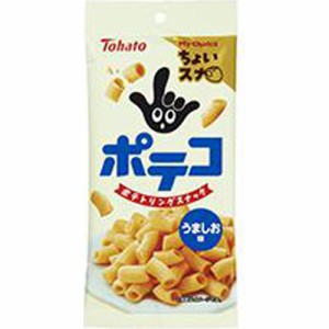 東ハト ちょいスナ ポテコ うましお味 40g×6入