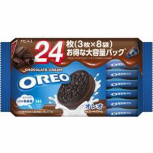 モンデリーズ・ジャパン オレオ ファミリーパック チョコレークリーム 24枚×12入