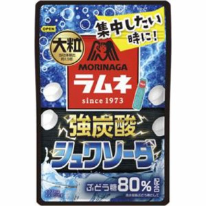 森永製菓 大粒ラムネ 強炭酸シュワソーダ 25g×10個