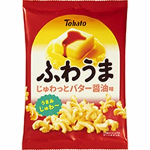 東ハト ふわうま じゅわっとバター醤油味 56g×12袋