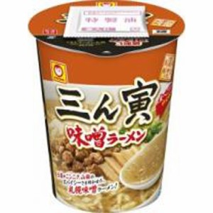 東洋水産 マルちゃん 三ん寅 味噌ラーメン 12個