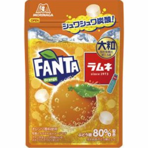 森永製菓 大粒ラムネ ファンタオレンジ 25g×10袋