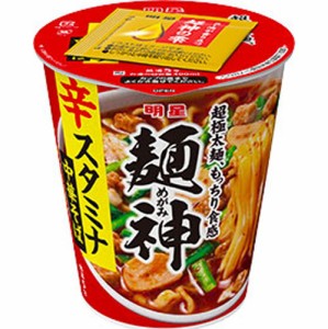 明星食品 麺神カップ 辛スタミナ中華そば 12個（6月中旬頃入荷予定）