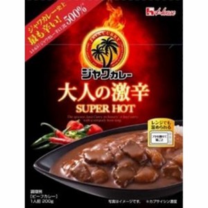 ハウス レトルトジャワカレー 大人の激辛 200g×10入