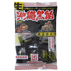 松屋製菓 生沖縄黒飴 130g×10入