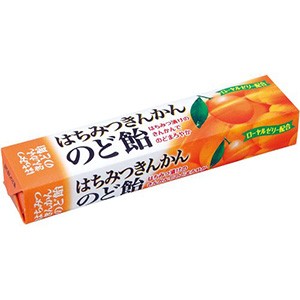 ノーベル はちみつきんかんのど飴 スティック 10粒×10入