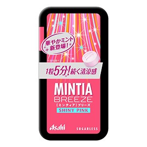 アサヒグループ食品 ミンティアブリーズ シャイニーピンク 30粒×8入