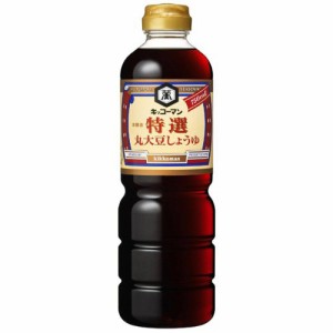 キッコーマン【萬】特選丸大豆しょうゆ 750ml×6入