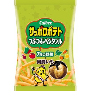 カルビー サッポロポテトつぶつぶベジタブル 24g×24入