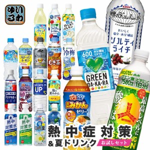 2024年 熱中症対策＆夏のドリンクセット 20種 20本入 お試しセット スポーツドリンク 炭酸飲料